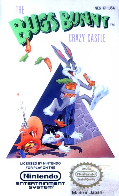bugsbunnycrazycastle-label - The Bugs Bunny Crazy Castle [NES][MF] - Juegos [Descarga]